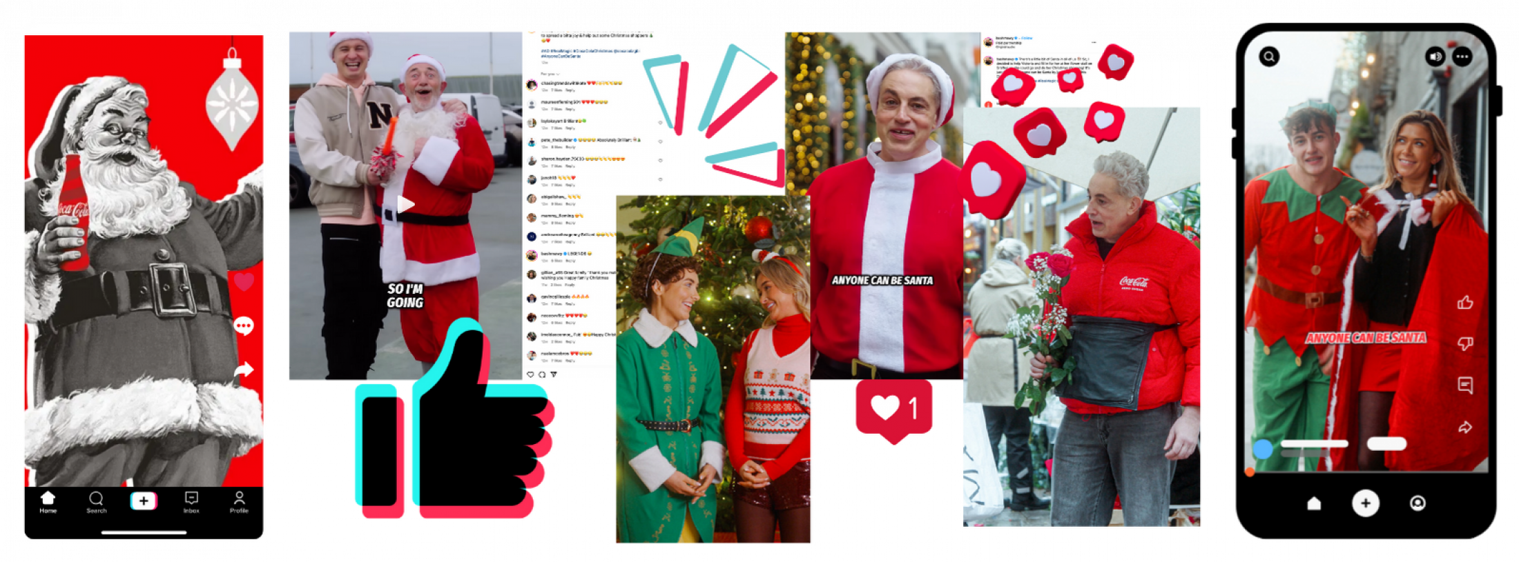 Coca cola anyone santa ireland video